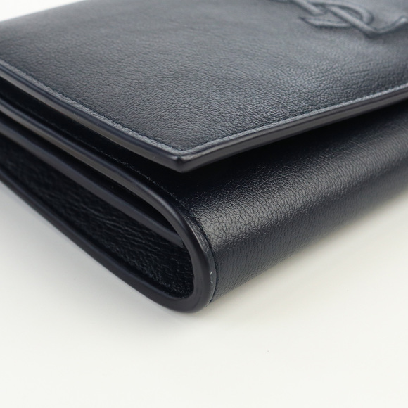 Saint Laurent Chain Wallet Leather Black - Picture 3 of 7